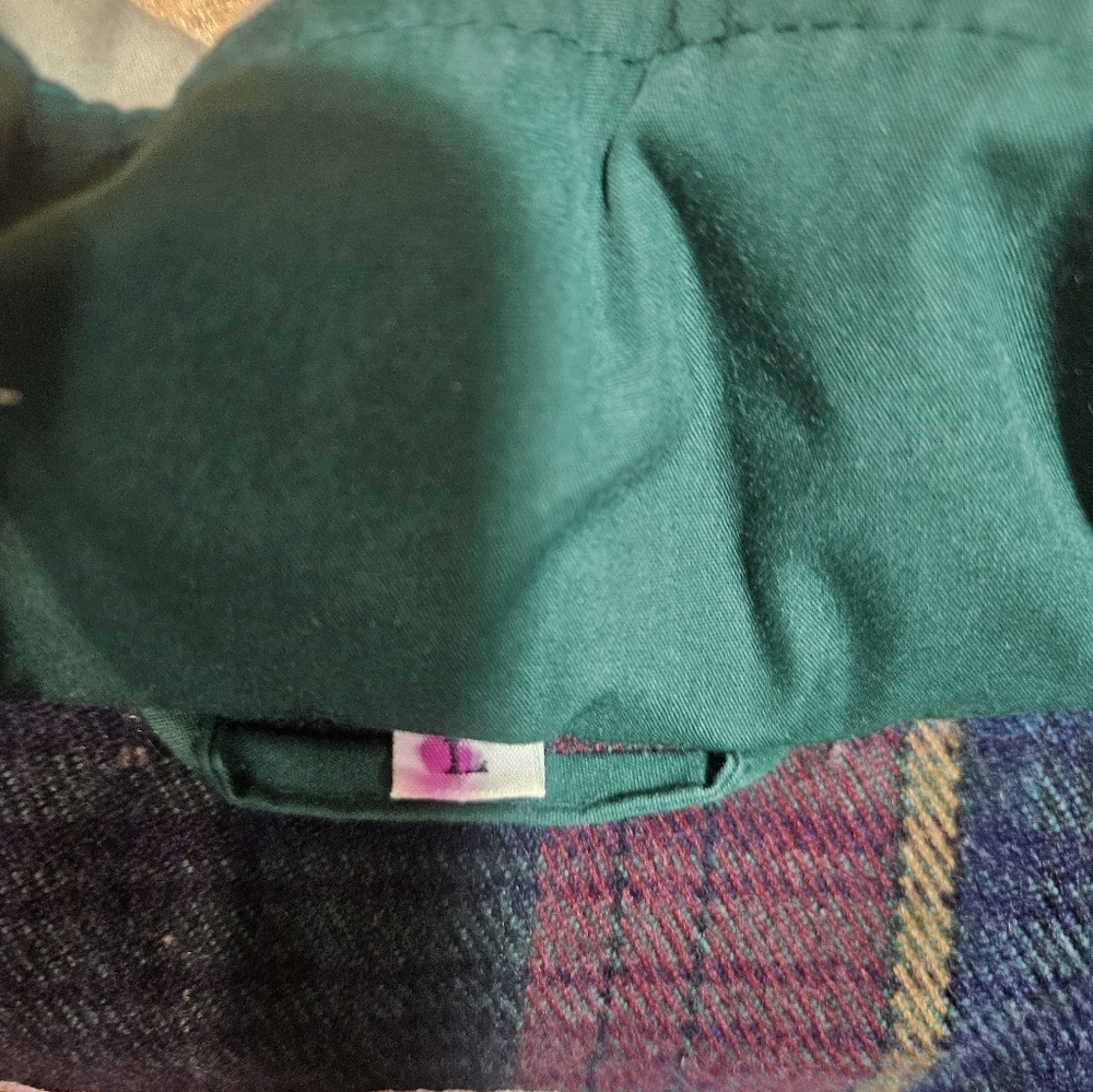 Members Only Club House Traditions Down Jacket Green Navy Size Large - Picture 5 of 11
